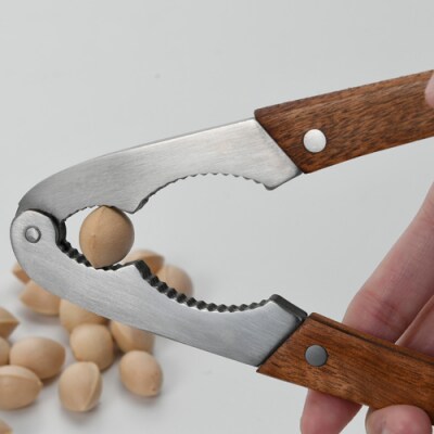 木柄 ステンレス 二段式 クルミ割