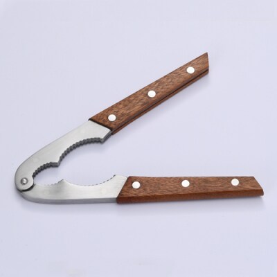 木柄 ステンレス 二段式 クルミ割