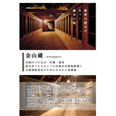 本格芋焼酎「吾唯足知 」と清酒「薩州正宗」と目盛り付きお湯割りグラスのセット