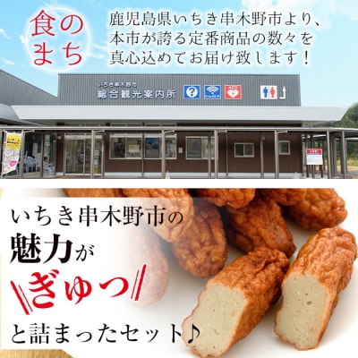 いちき串木野特産品!さつま揚げ&ご当地ラーメン(生麺)&ちりめんセット<5種>