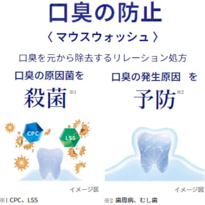 ブレスラボ マウスウォッシュ マルチケア シトラスミント 450ml 3本セット