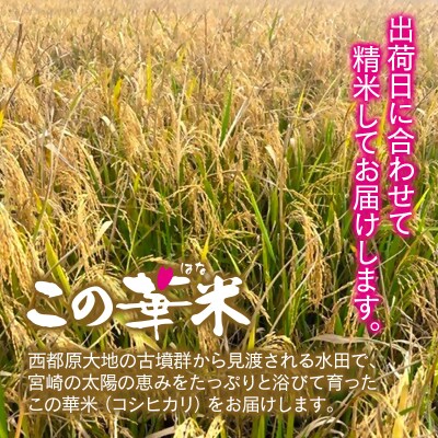 【宮崎有田牧場】この華元気セット令和8年産 新米こしひかり5kg×この華牛900g[2881]