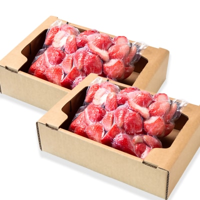 【訳あり】苺大野屋「やよいひめ」完熟冷凍苺1.6kg(800g×2)　宮崎県西都市[2895]