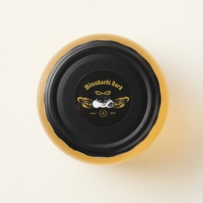 【みつばちROCK】上山産非加熱純正はちみつ　300g　0163-2502