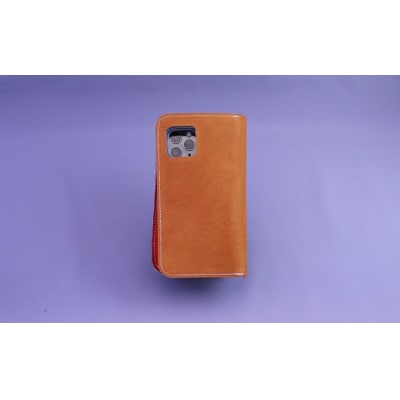 スマホケース(タン):【iPhone11 pro】