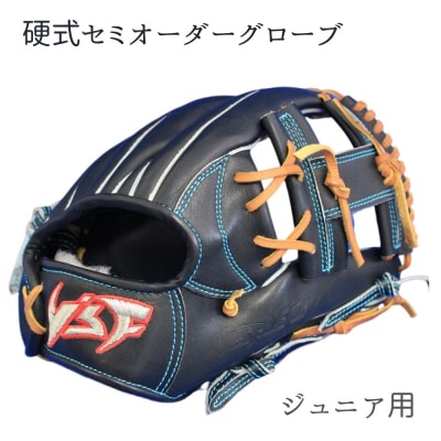 硬式セミオーダーグローブ(グラブ)(ジュニア用)【野球工房iプラス】:標準仕様　左投げ