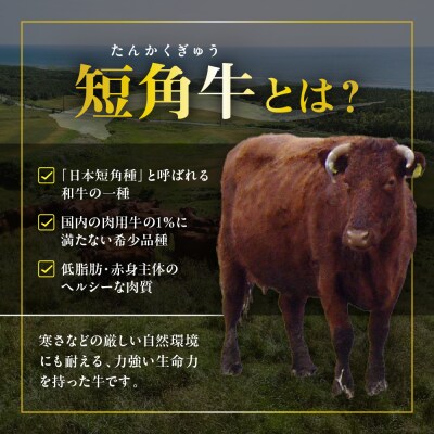 【えりも短角牛】サーロインステーキ【er007-026-a】