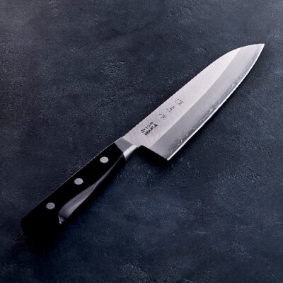 H40-33 源虎徹 スウェーデン鋼 三徳 180mm (YS900/安田刃物)