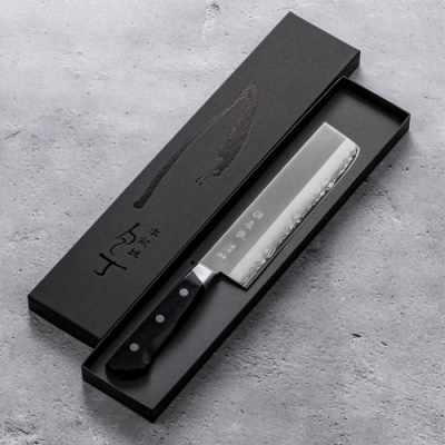H40-35 源虎徹 スウェーデン鋼 菜切包丁 165mm (YS902/安田刃物)