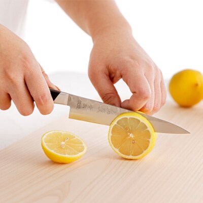 虎徹 ヤスキハガネ青紙2号 ペティナイフ 135mm(安田刃物)H35-33 