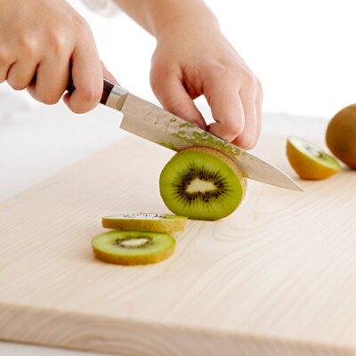 さくさく 鎚目ダマスカス ペティナイフ 135mm(安田刃物)H40-36 