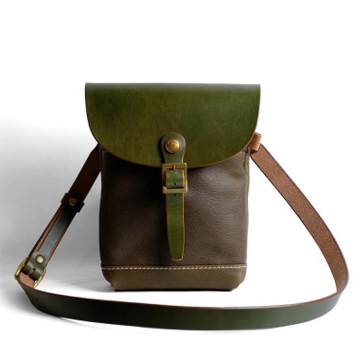 天神ワークス ショルダーバッグSP01【OLIVE】