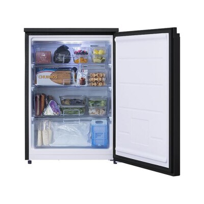 奥行スリム冷凍庫 66L IUSN-7A-B ブラック