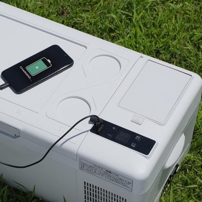 充電式ポータブル冷蔵冷凍庫15L  IPD-B2A-W ホワイト