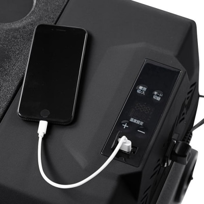 ポータブル冷蔵冷凍庫40L IPD-4A-B2 ブラック