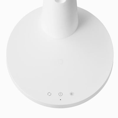 LEDデスクライトQi充電シリーズ平置きタイプ調光調色　LDL-QF02DL-W　ホワイト