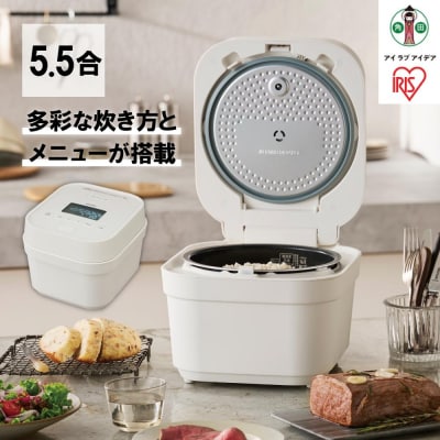 IHジャー炊飯器 5.5合RC-IGA50-Wホワイト