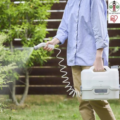 充電式ポータブルウォッシャー　JPW-T81-W/H　ホワイト/グレー