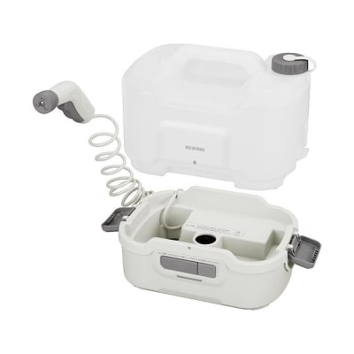 充電式ポータブルウォッシャー　JPW-T81-W/H　ホワイト/グレー