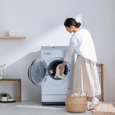 洗濯機　ドラム式洗濯乾燥機　8.0kg　FLK852-W　8.0kg/5.0kg　ホワイト