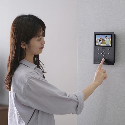 テレビドアホン TD-SM7070C-BB ブラック/ガンメタリック