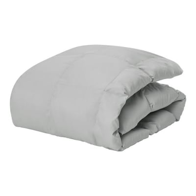 掛け布団　人工羽毛掛け布団 セミダブル KKF-SB8-SD グレー
