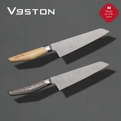 12層のフッ素樹脂コーティング 牛刀　VgSTON　ブイジーストン ナチュラル 包丁