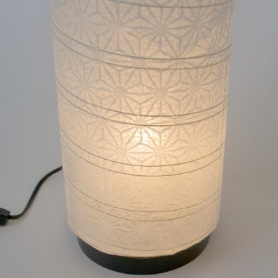 【和紙照明 和風照明 美濃和紙 お洒落　可愛い　モダン】スタンドライト　B-532　極み麻葉