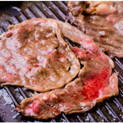 鹿児島県産黒毛和牛リブロース焼きしゃぶ用　500g