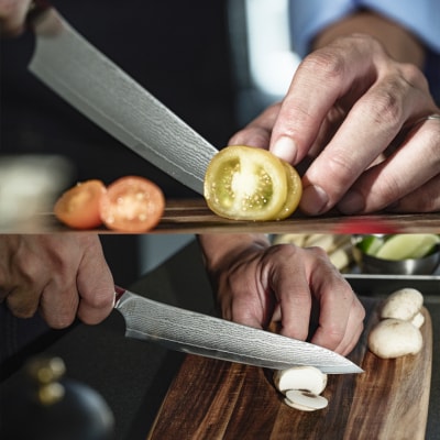 【和 NAGOMI】Damascus ペティナイフ 155mm【最長6ヶ月を目安に発送】