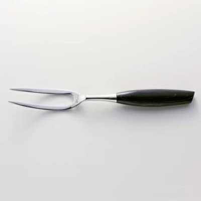 【和 NAGOMI】カービングフォーク(黒)とスライサーのセット【最長6ヶ月目安に発送】