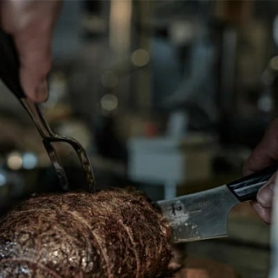 【和 NAGOMI】カービングフォーク(黒)とスライサーのセット【最長6ヶ月目安に発送】