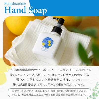 サワーポメロ ハンドソープ 200ml × 6本 かわいい おしゃれ 保湿 ボタニカル 低刺激