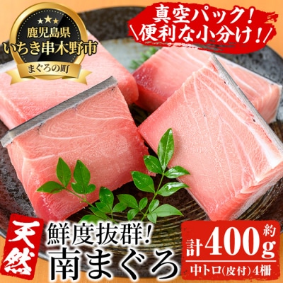 天然南マグロ 中トロ 100g×4 合計約400g