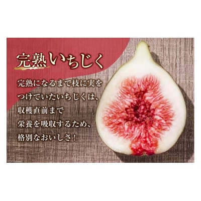 いちじく 生 完熟 約1.2kg (300g×4パック) [モアショップヤマモト 38600615]