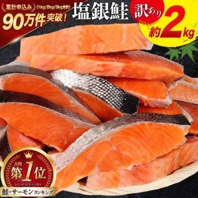 訳あり 鮭 切身 約2kg [宮城東洋 宮城県 気仙沼市 20564991] サーモン