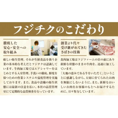 肉 藤彩牛 焼肉用 バラ カルビ 合計約400g 道の駅竜北