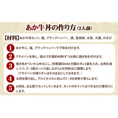 あか牛丼セット 道の駅竜北