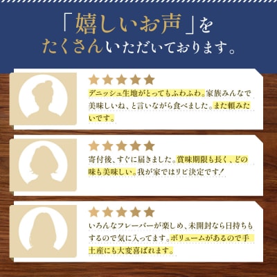 【ANDE】デニッシュ食パン プレーン 1.5斤サイズ ×3本セット