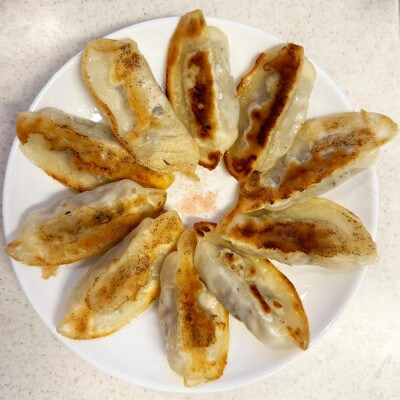 食い福ほうらいの【イベリコ肉汁餃子】