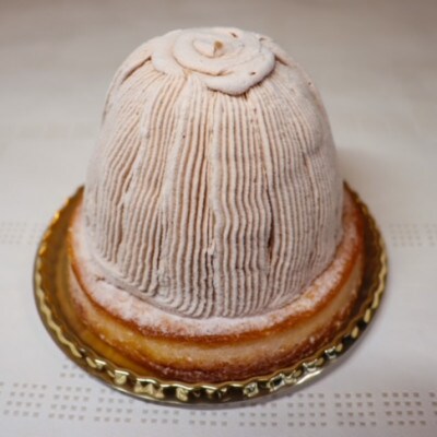 和栗とフランス栗のモンブラン