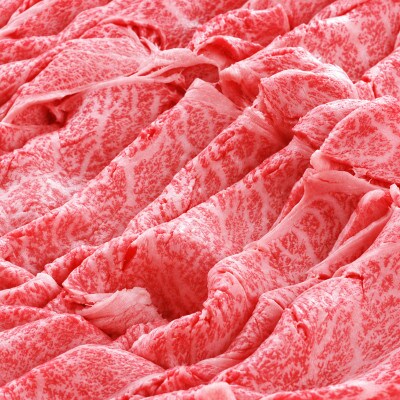 黒毛和牛A4ランク以上　すき焼き肉 500g リブロース