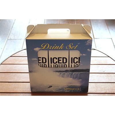 【直火焙煎珈琲】オリジナル　アイスコーヒー(無糖) 1000ml×3本