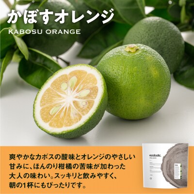 【定期便3回】かぼすオレンジ風味 1kg EZOBOLIC プロテインLG103-Q
