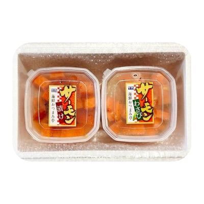 おつまみ刺身サーモン6種セット(6種計6個) A-09152