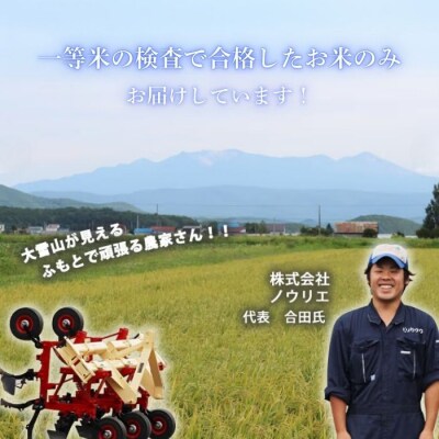 2025年産ノウリエ ななつぼし精米20kg【10月から11月上旬発送】