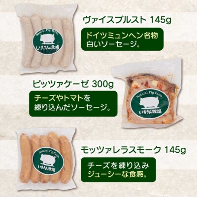 一貴山豚 ハム・ソーセージ 9種セット 『極』 いきさん牧場 豚 肉 [AGB024]