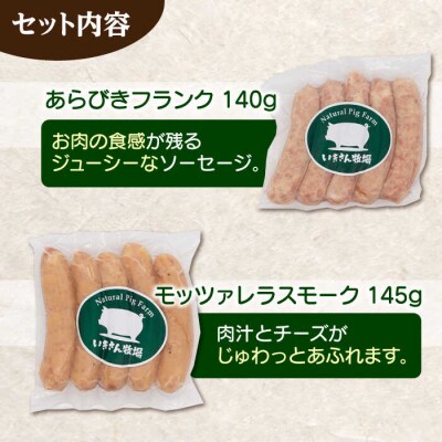 一貴山豚 ソーセージ 6種セット 『極』 いきさん牧場 豚 肉 [AGB026]