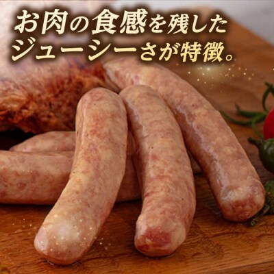 一貴山豚 あらびきフランク 20本(5本×4パック) いきさん牧場 豚肉[AGB068]