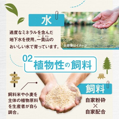 一貴山豚 ロースしゃぶ用 計500g(250g×2p) 糸島市/いきさん牧場 豚肉 [AGB044]